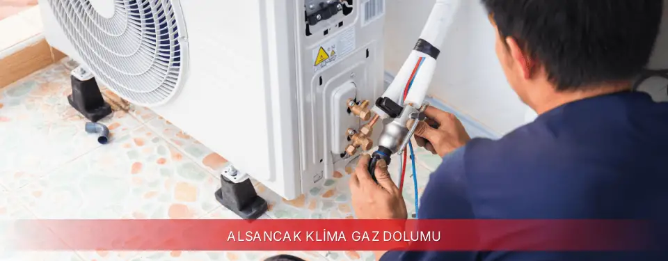 Alsancak İlçemi Finlux Klima Gaz Dolumu